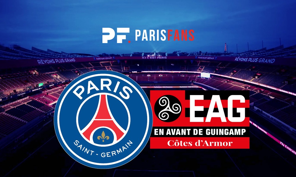 PSG/Guingamp - Les équipes officielles : Di Maria et Marquinhos titulaires, Cavani et Verratti remplaçants