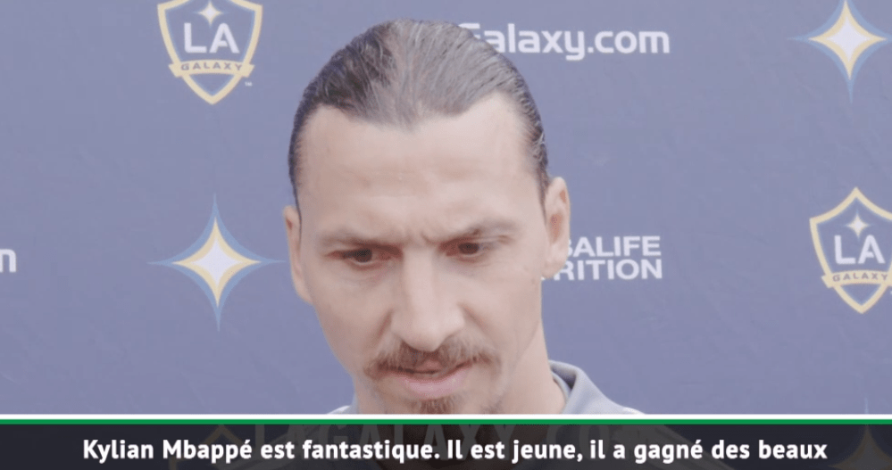 Kylian Mbappé reçoit les louanges de Zlatan Ibrahimovic, qui lui glisse un conseil