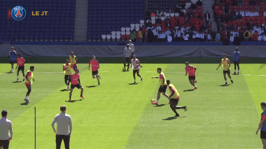 Les images du PSG ce mardi : sélections et entraînement demain au Parc des Princes