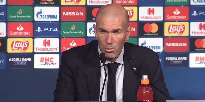 PSG/Real Madrid - Zidane « Le PSG a mérité de gagner son match. Ils ont été très bons à tous les niveaux »
