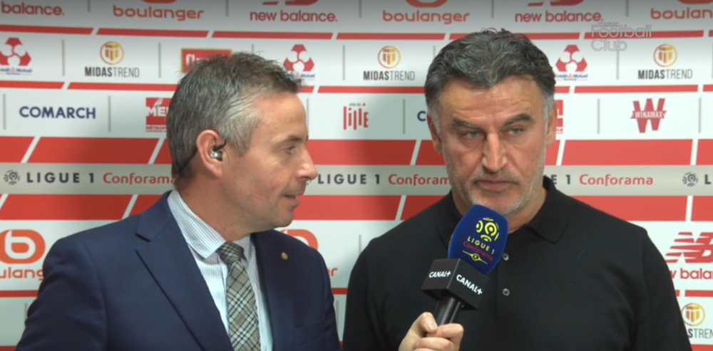 LOSC/PSG - Galtier ne cache pas sa frustration « L'arbitre a été influencé par la qualité de l'adversaire »