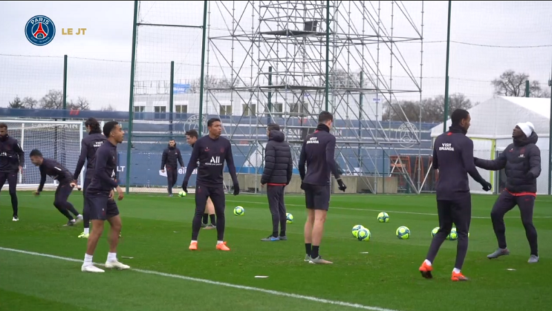 PSG/Monaco - Suivez le début de l'entraînement des Parisiens ce samedi à 11h