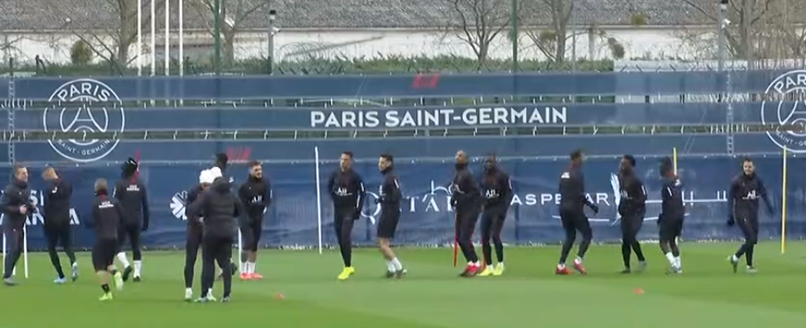 Les images du PSG ce mardi : entraînement, Verratti, Marquinhos et conférences de presse