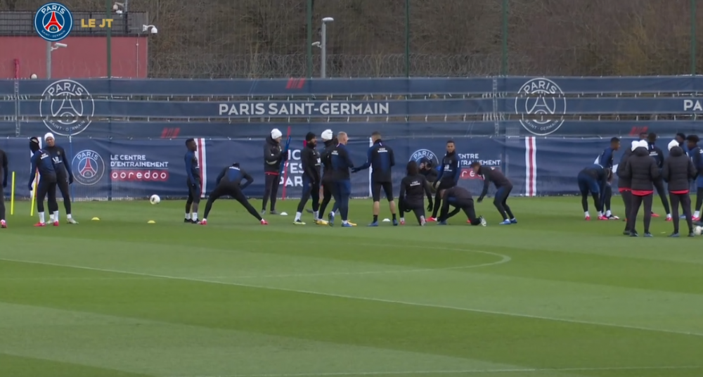 Les images du PSG ce mardi : entraînement et conférences de presse