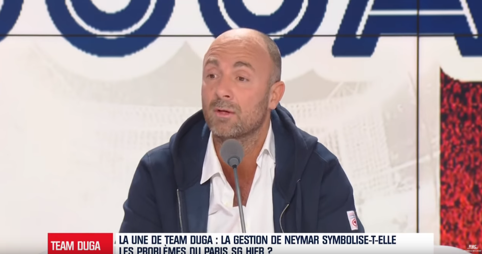 Dugarry critique le PSG pour la gestion de Neymar « il y a la peur dans ce club »