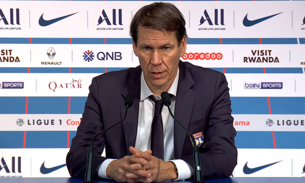 PSG/OL - Garcia regrette que son équipe soit allée « presser trop haut »