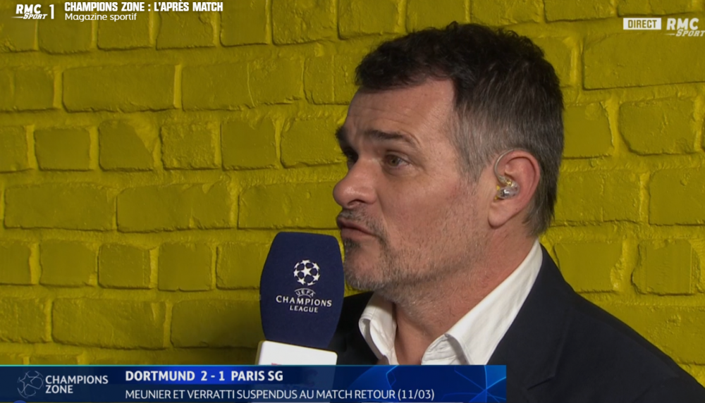 Sagnol souligne l'écart d'intensité et le fait que Mbappé « ne peut pas jouer seul en pointe »