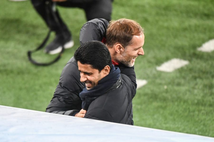 Nasser Al-Khelaïfi très heureux après la qualification du PSG face à Dortmund