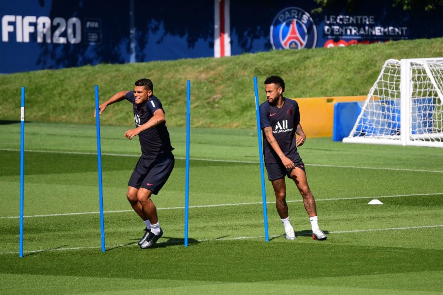 Thiago Silva et Neymar ont travaillé ensemble en attendant la reprise