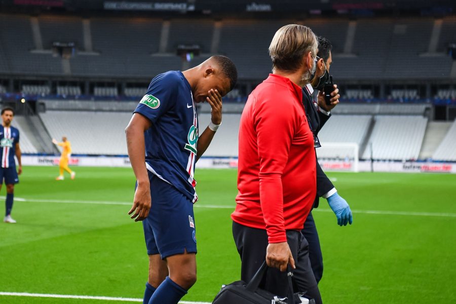 Officiel - Le PSG précise la blessure de Mbappé, le forfait contre l'Atalanta quasiment certain