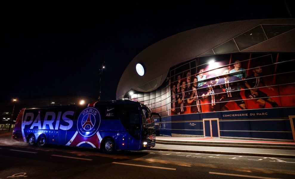 Atalanta/PSG - Le club parisien a caché un peu son entraînement avec son bus