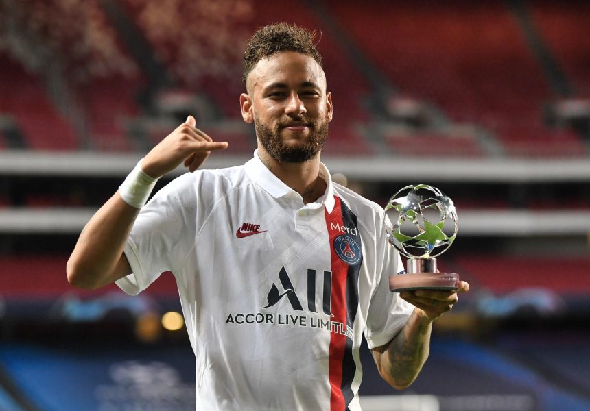 Neymar a été élu joueur des quarts de finale de la Ligue des Champions