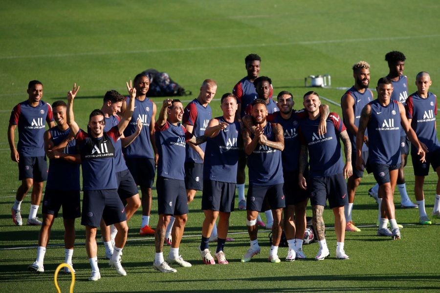 Les images du PSG ce lundi: Dernier entraînement à Faro