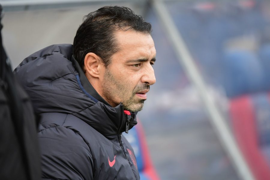 PSG/Guingamp - Echouafni évoque la reprise, la mentalité et les objectifs