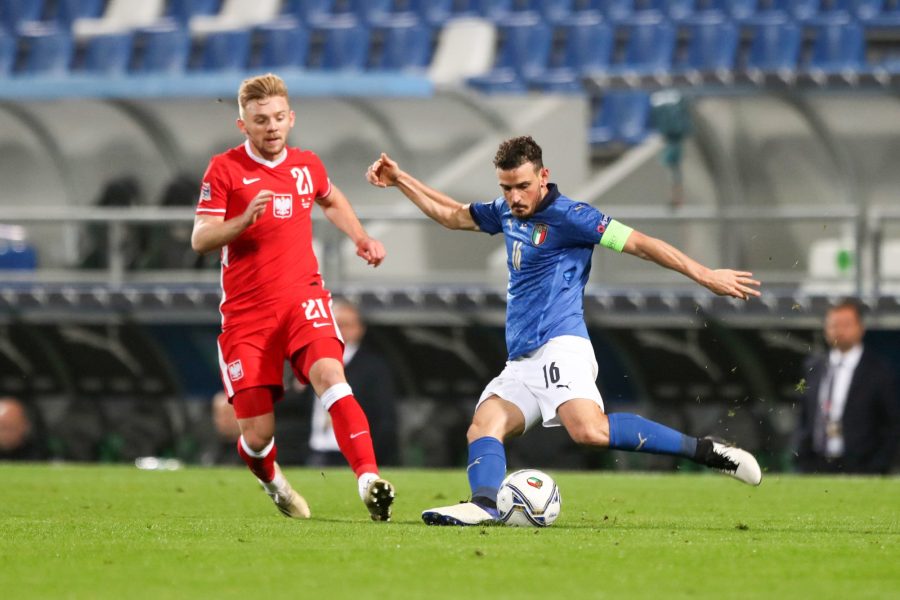 Florenzi capitaine et remplacé très tardivement lors la victoire de l'Italie contre la Pologne