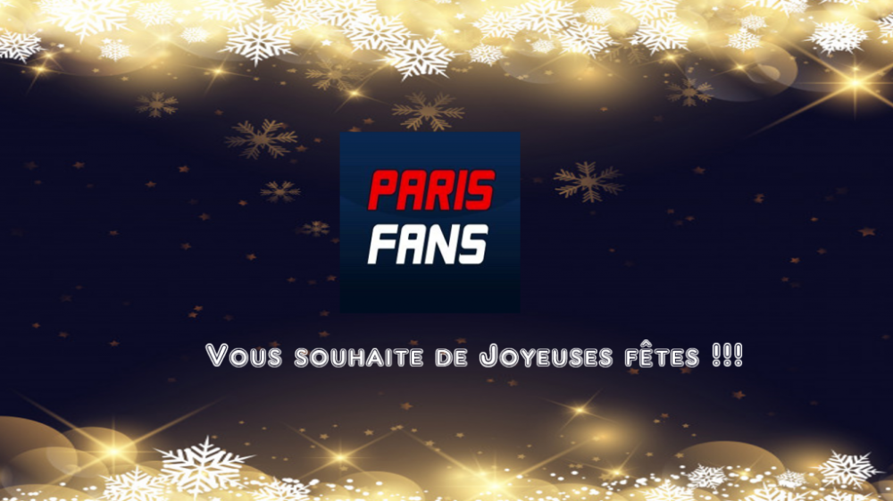 Parisfans vous souhaite un Joyeux Noël 2020 !