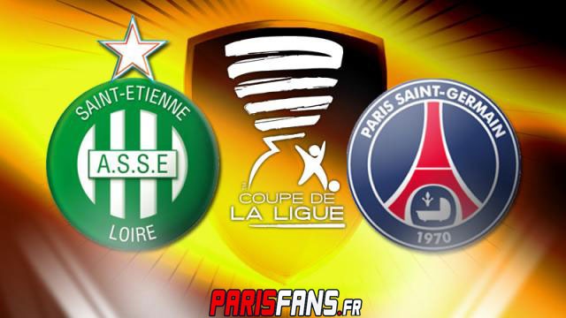 PSG - AS Saint Etienne - quart de finale coupe de la ligue