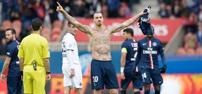 Ligue 1 - Ibrahimovic avais "mis les glandes" à Garande avec ses tatouages