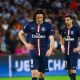 Cavani et Pastore defaite PSG Barcelone