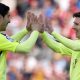 Suarez et Messi PSG FC Barcelone - Ligue des Champions