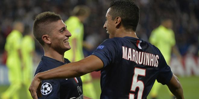 Mercato - Marquinhos et Verratti sur la liste de souhaits de l'Inter de Milan, selon le Corriere dello Sport