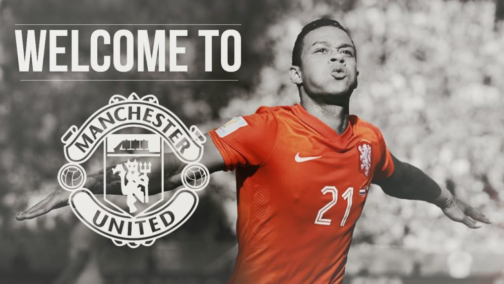 Memphis Depay mercato Manchester United