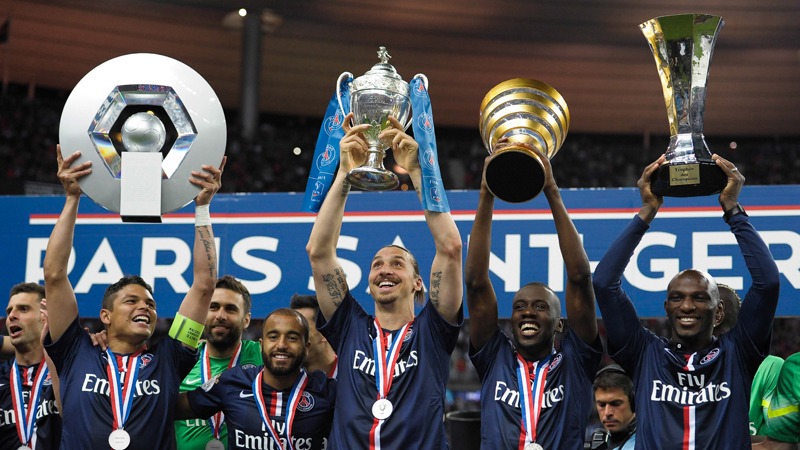 PSG Quadruple historique