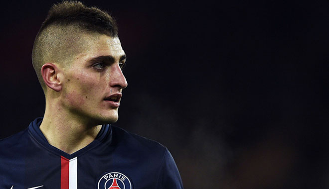 Verratti seul Parisien du TOP 30 des joueurs classés par valeur marchande