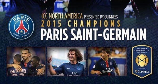 Eté 2016 : Le PSG participera de nouveau à l’International Champions Cup, cette fois en Californie