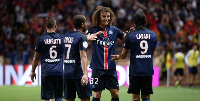 David Luiz AS Monaco/PSG Ligue1