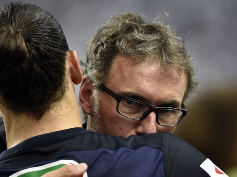 Laurent Blanc: «Ibrahimovic a juste besoin de retrouver son niveau physique, qu’il est en train de retrouver. »  