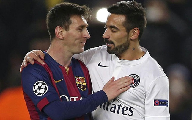 Lavezzi "un rêver d'évoluer au Barça", mais le PSG "n'a rien à lui envier"