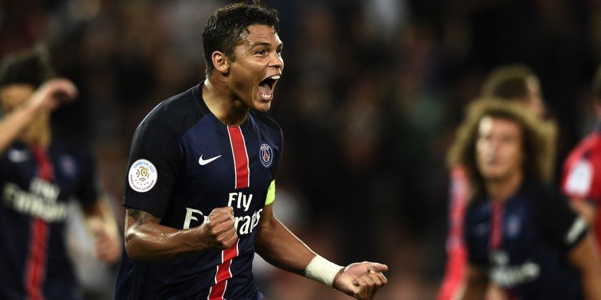 Troyes / PSG - Thiago Silva "rien de grave" pour son genou, "la mentalité c'est de gagner"