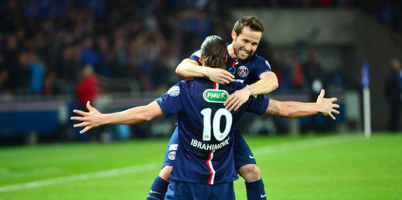 Cabaye: Ibrahimovic est "Fou, impressionnant" et une "énorme perte" pour le PSG et la Ligue 1