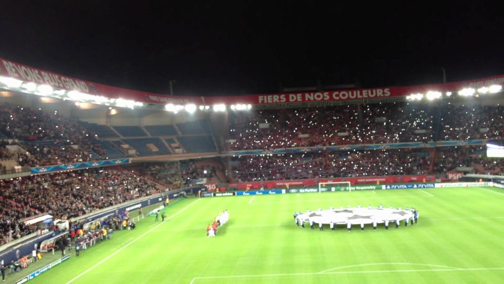 Blanc au sujet du Parc des Princes Il faut leur demander de soutenir un peu plus l'équipe