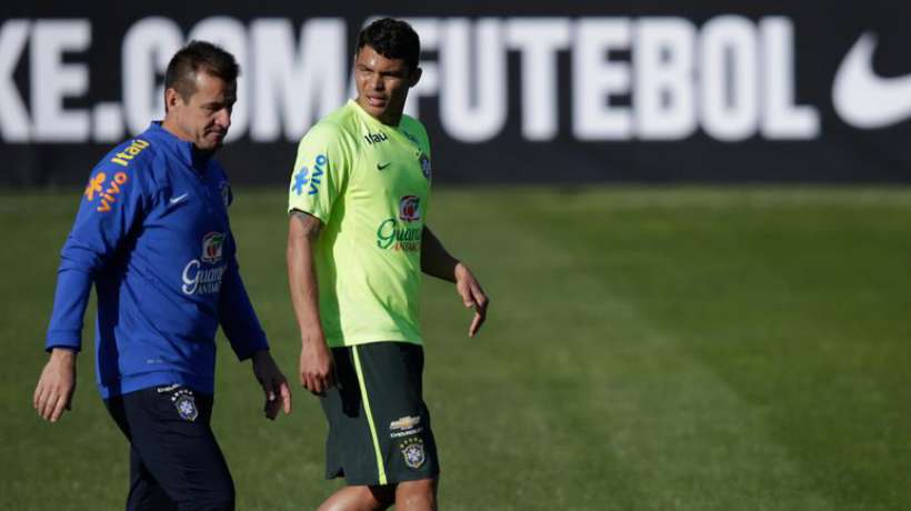 Dunga + Thiago Silva Seleçao