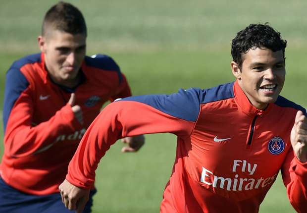 Marco Verratti fait l'éloge de Thiago Silva et Marquinhos