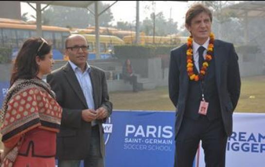 Le PSG en voyage en Inde pour rencontrer de potentiels partenaires