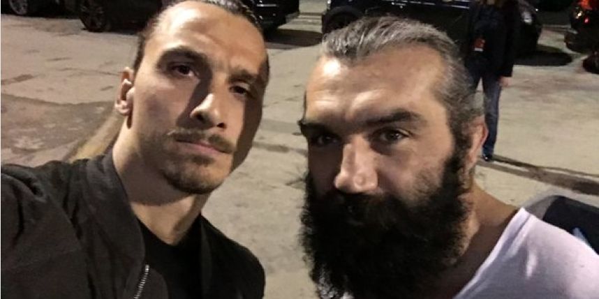 Zlatan Ibrahimovic + Sebastien Chabal