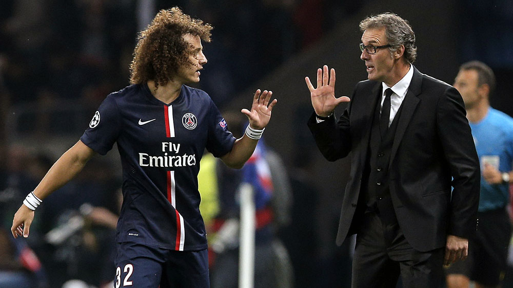 Blanc "David Luiz peut être une alternative" au milieu de terrain du PSG