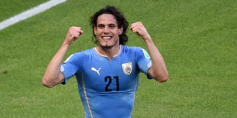 Edinson Cavani sélectionné avec l'Uruguay