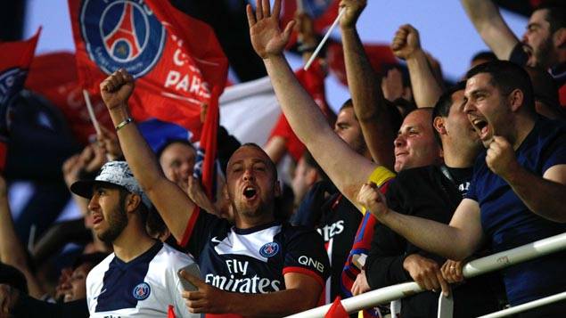 supporters parisiens ( PSG )