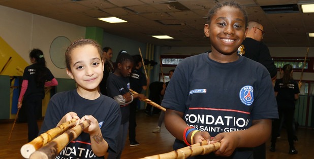 Allez les filles fondation PSG