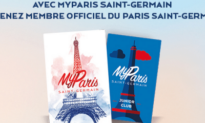 Le PSG lance My Paris, sa carte de supporter officiel