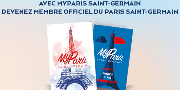 Le PSG lance My Paris, sa carte de supporter officiel