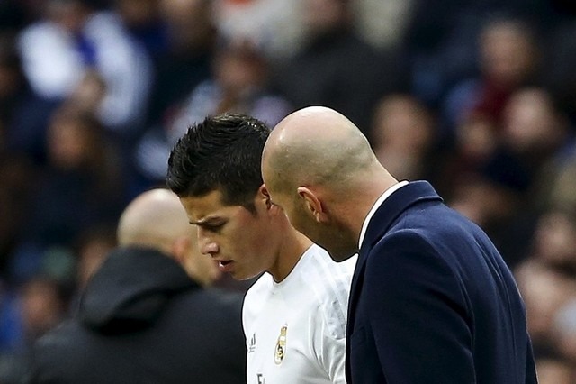 James Rodriguez + Zinedine Zidane