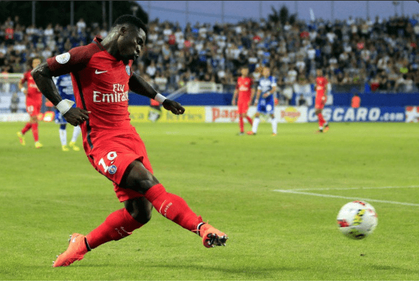 Serge Aurier SC Bastia/PSG