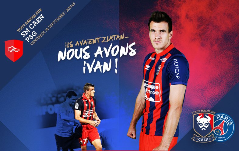 Exclu - Caen/PSG, Wearemalherbe "Zlatan a quitté la Ligue 1. Maintenant le patron c'est Ivan"