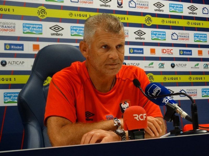 Patrice Garange conférence de presse Caen/PSG