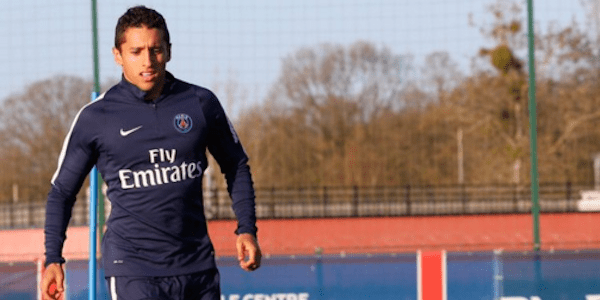 Marquinhos entrainement